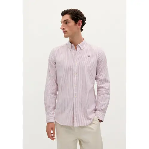 SCALPERS - CAMISA RAYAS CALAVERA CONTRASTE