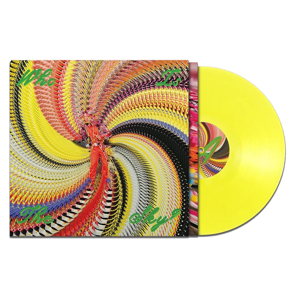 GENERICO - David Byrne With Ghost Train Orchestra -Who Is The Sky Vinilo Amarillo