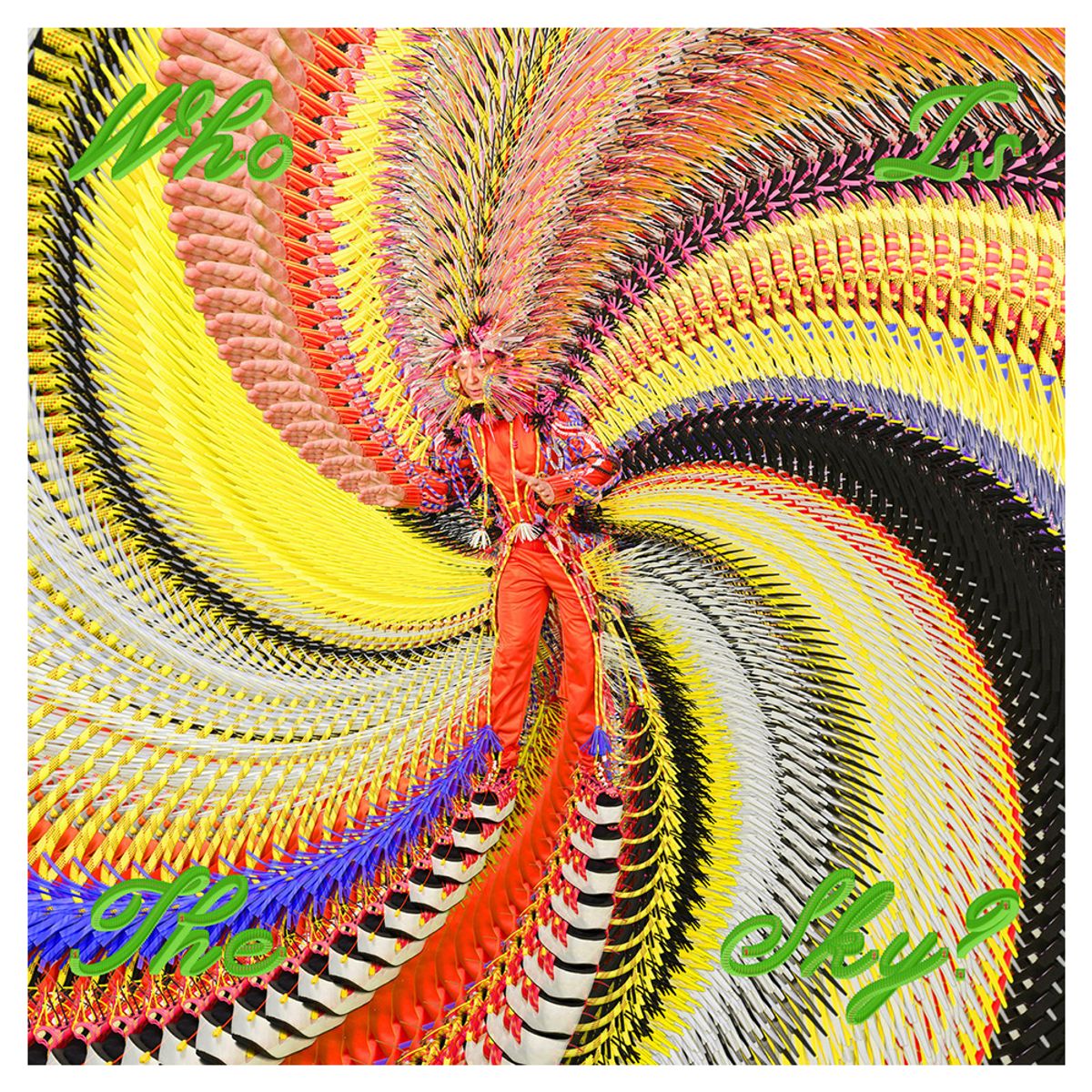 GENERICO - David Byrne With Ghost Train Orchestra -Who Is The Sky Vinilo Amarillo