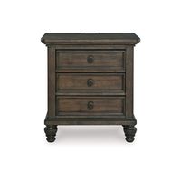 Velador Veramond 3 cajones