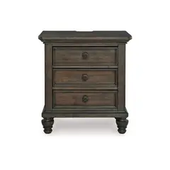 ASHLEY - Velador Veramond 3 cajones