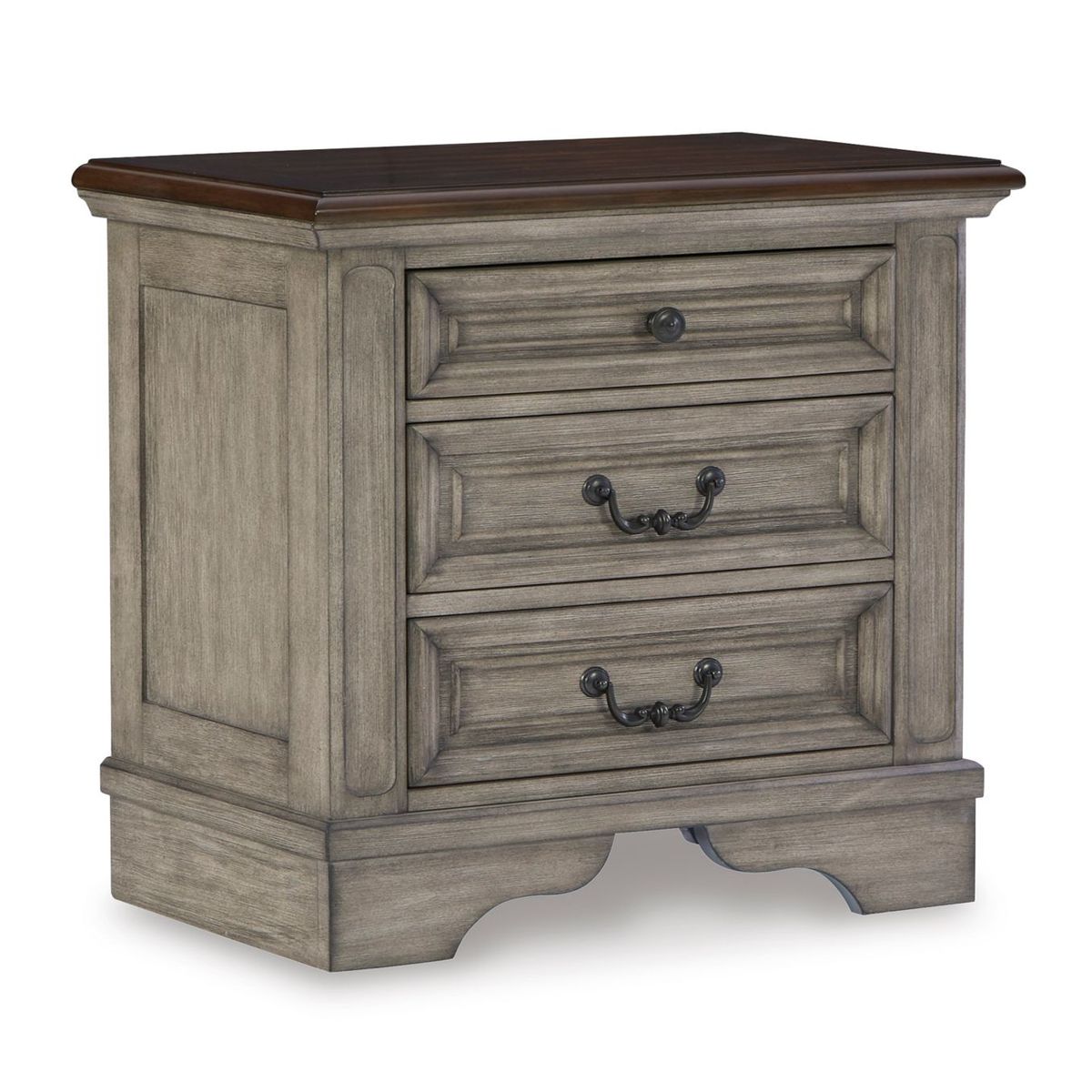 ASHLEY - Velador Lodenbay 3 cajones