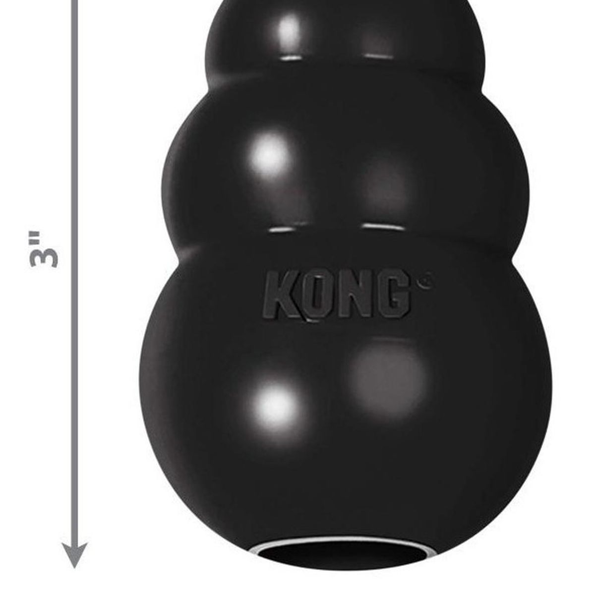 KONG - Juguete Kong Extreme Para Mascotas Perros Talla S Hasta 9 Kg Negro