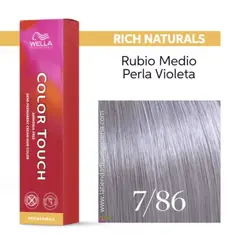 WELLA - Tinte Color Touch 7.86 Rubio Mediano Perla Violeta 60ml