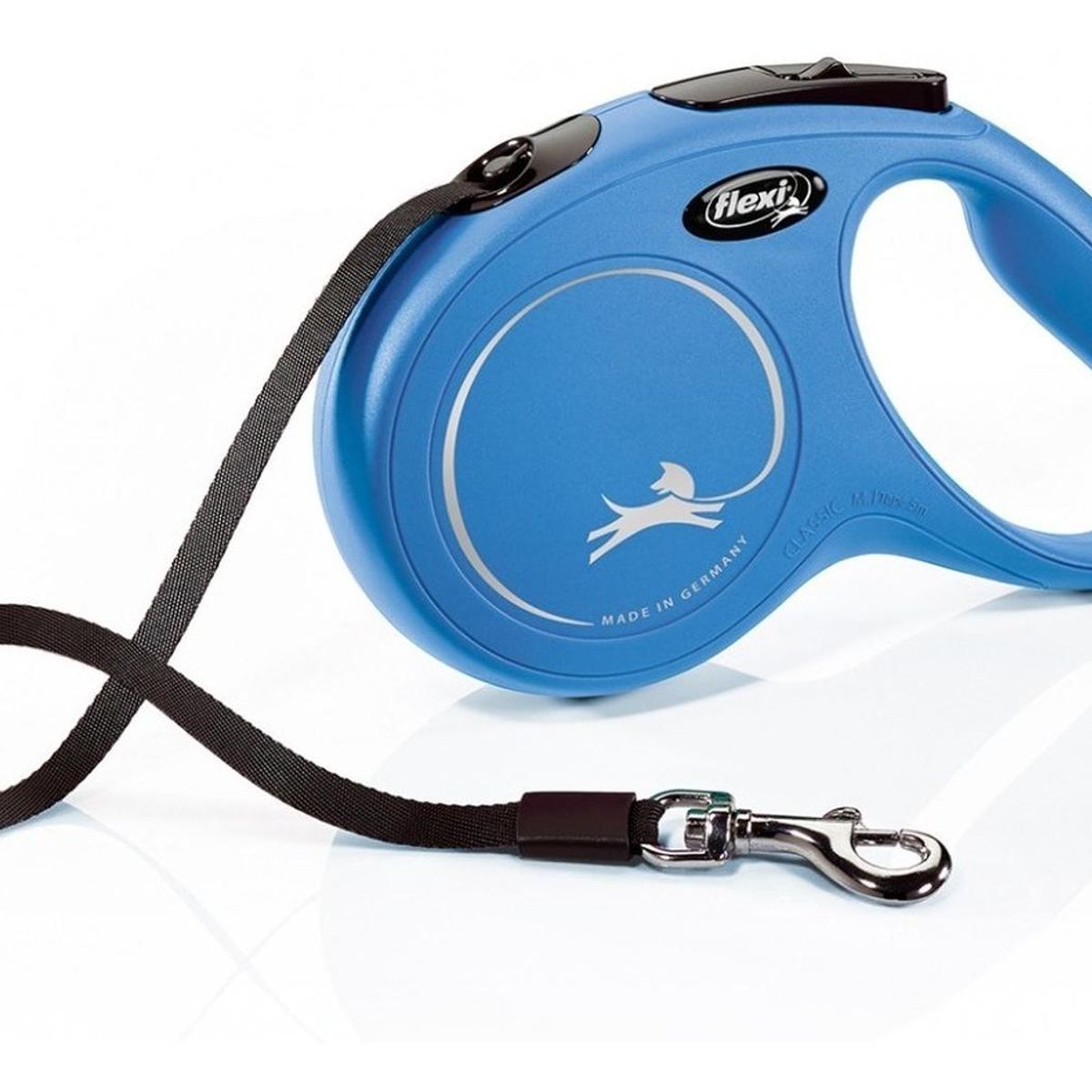 FLEXI - Correa Retráctil Para Perro Flexi Classic Talla S Max. 15kg - Azul