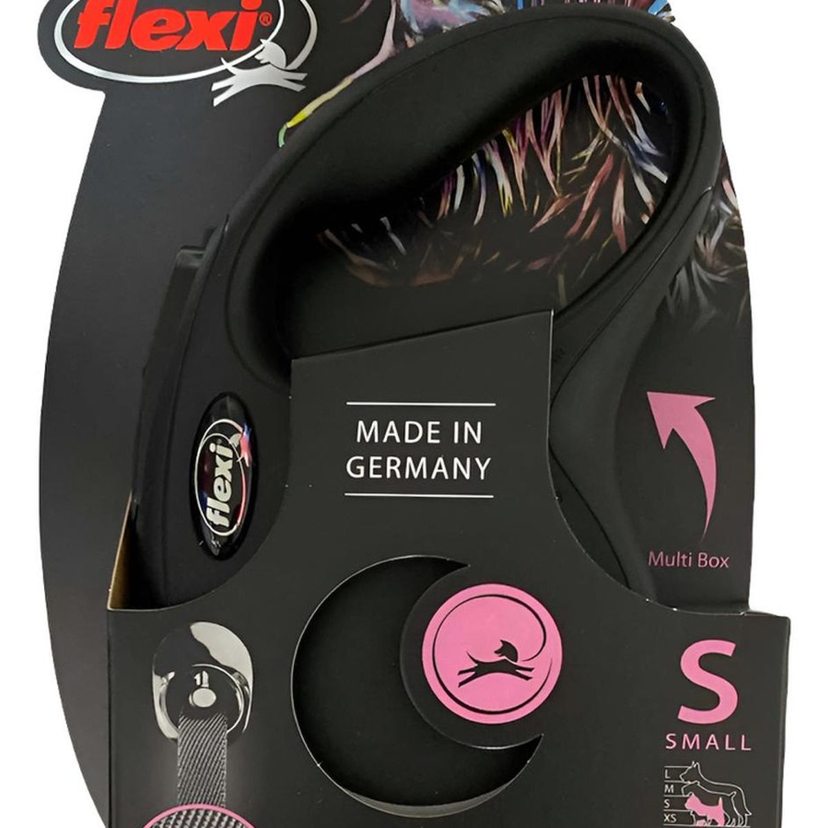 FLEXI - Correa Retráctil Para Perro Flexi Classic Talla S Max. 15kg - Negro