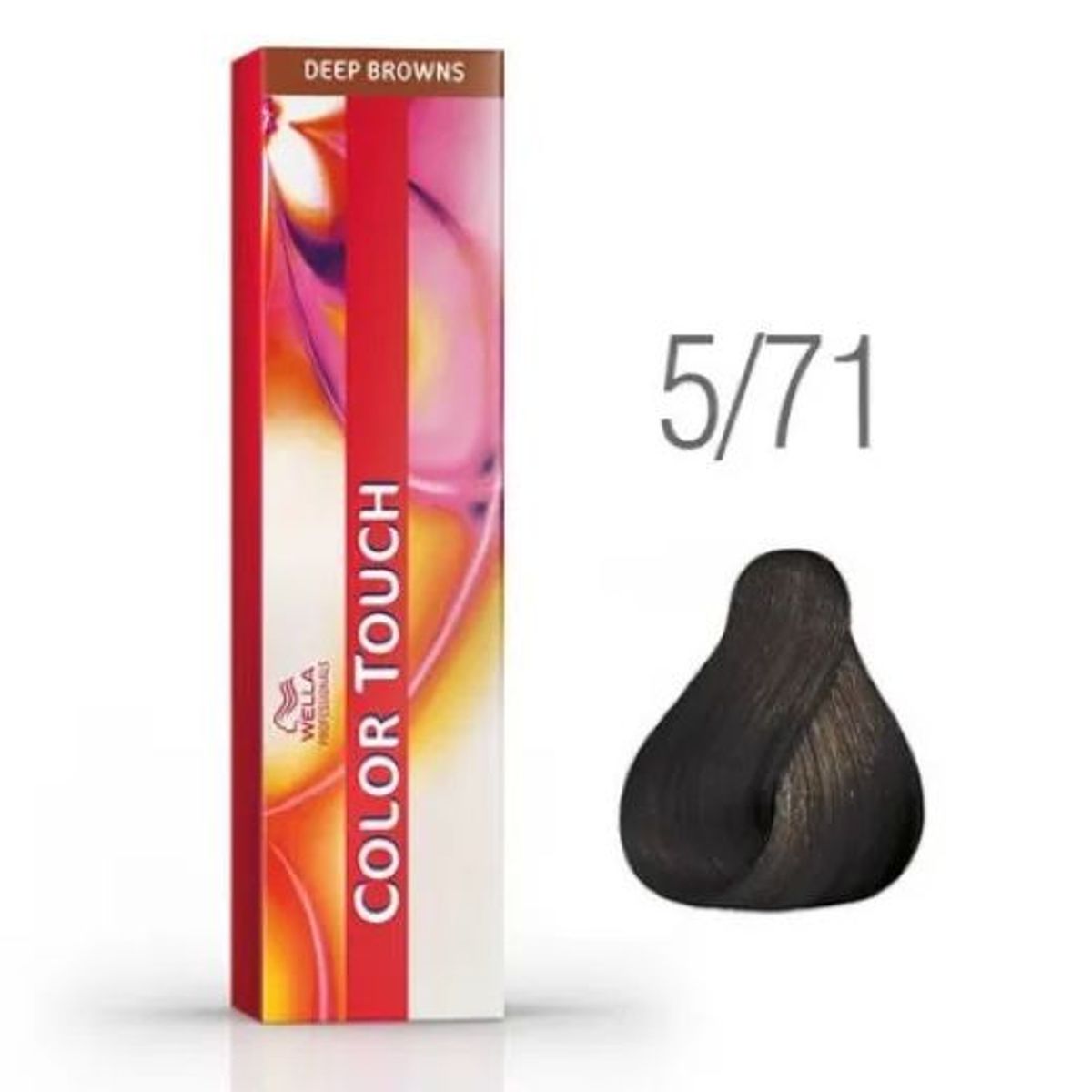 WELLA - Tinte Wella Color Touch 7.71 Rubio Mediano Marron Ceniza 60ml