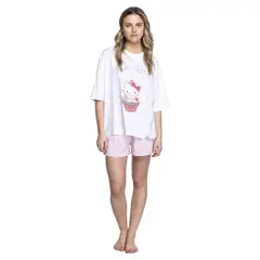 TOP - Pijama Verano Mujer Algodón Hello Kitty C2