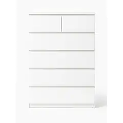 DECORACION CREATIVA - Cajonera 6 Cajones Blanca premium.