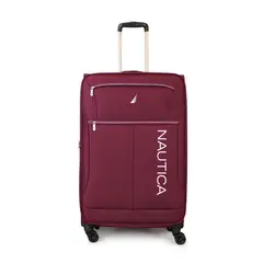 NAUTICA - Maleta blanda de tela grande Valencia L 23kg burdeo