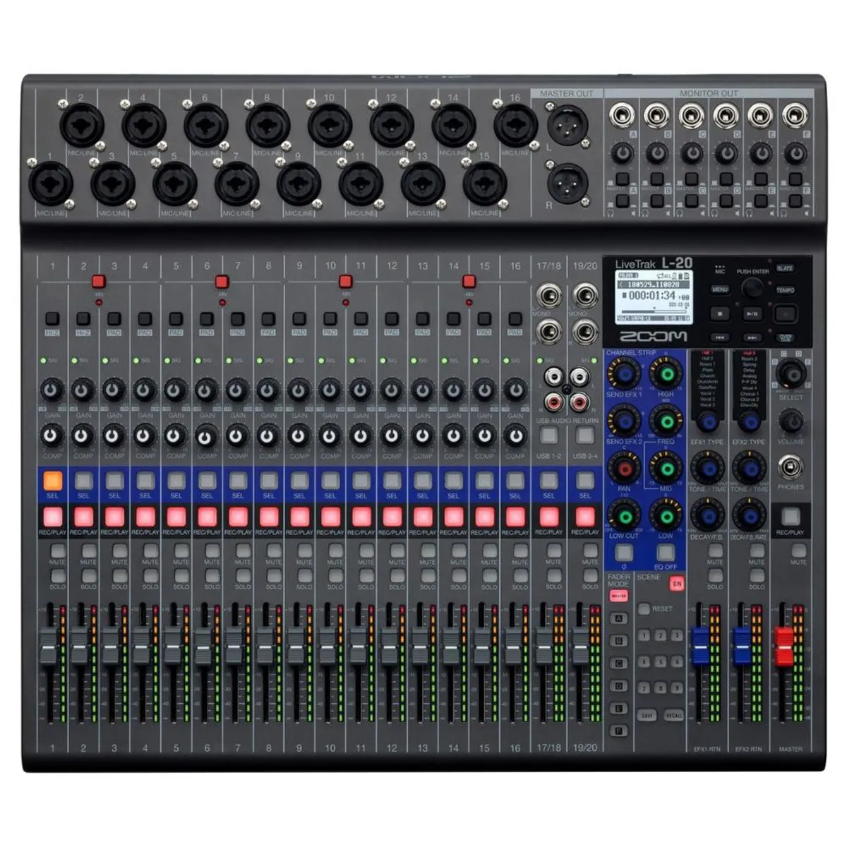 ZOOM - Mixer Digital Zoom LiveTrak L-20