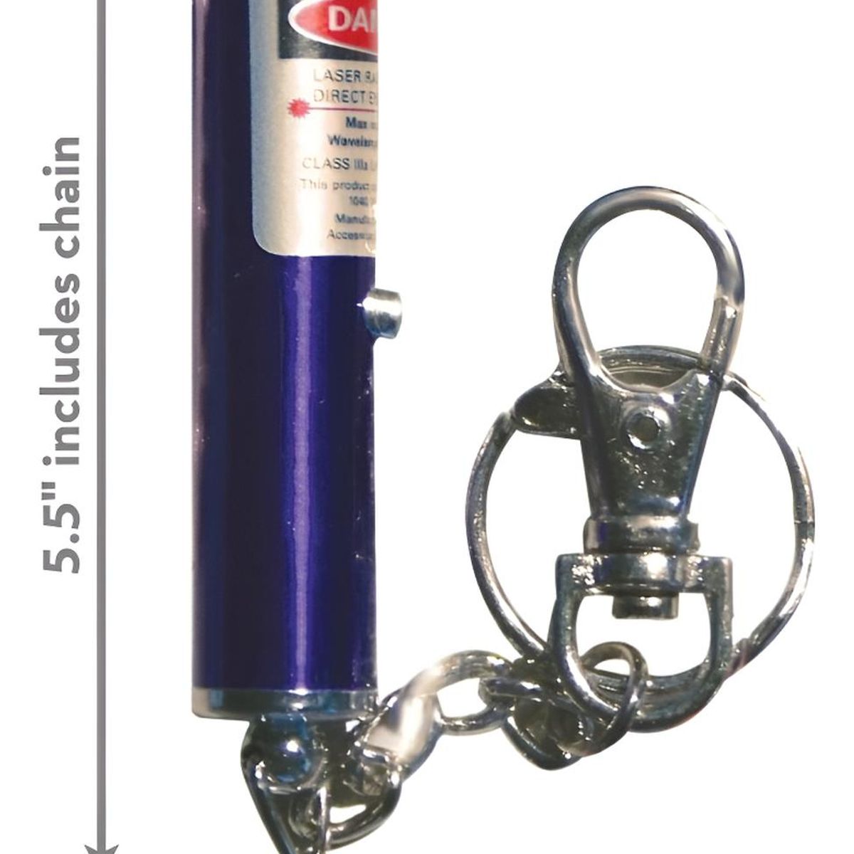 KONG - Juguete Kong Laser Puntero Con Llavero Para Gatos Y Perros