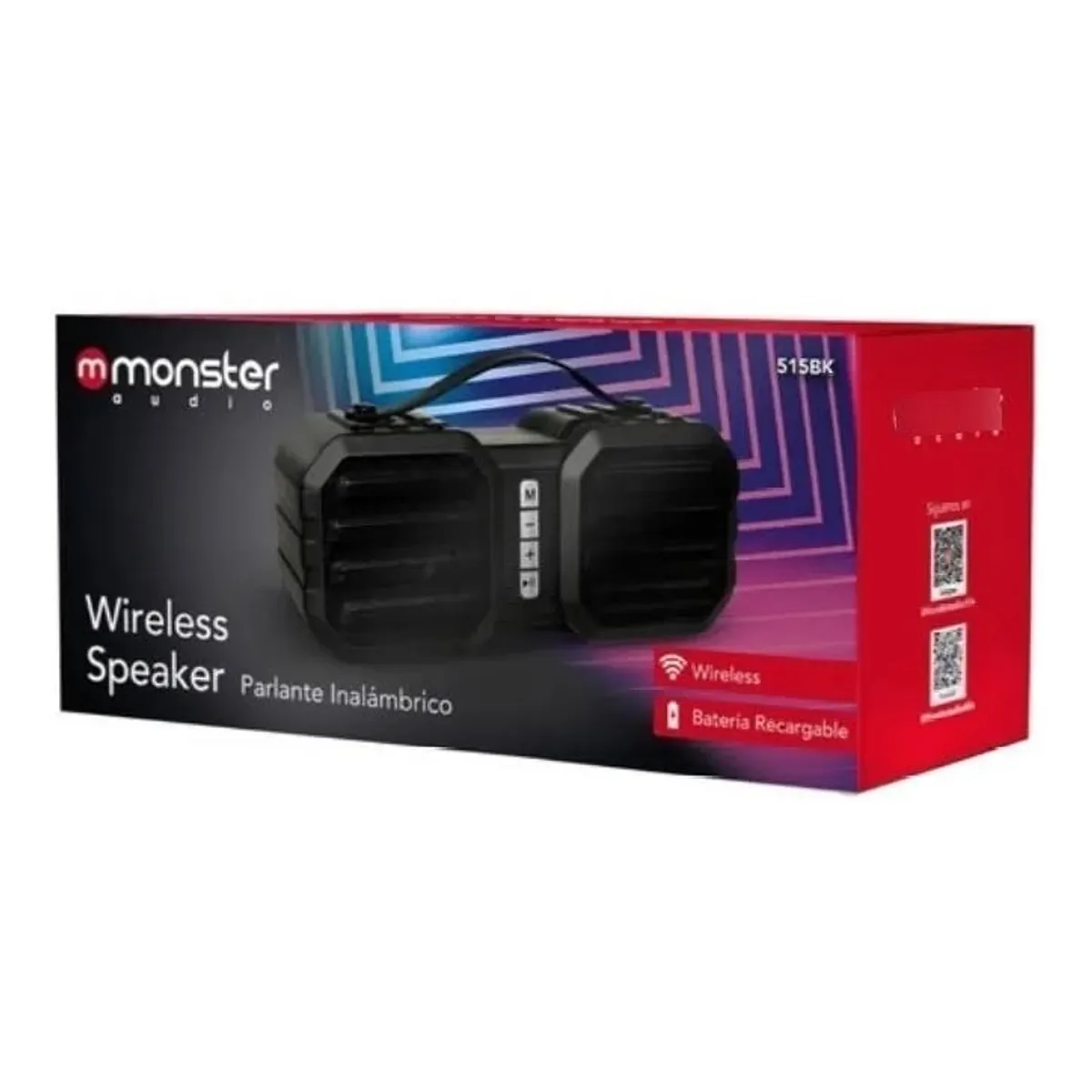 GENERICO - Parlante Inalámbrico Monster Audio 515BK