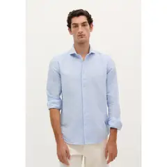 SCALPERS - CAMISA LINO CALAVERA