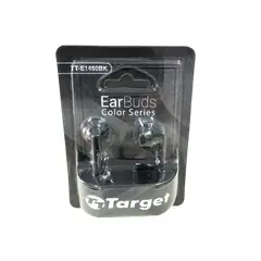 GENERICO - Auriculares EarBuds Color Series Negro TT-E1460BK Target