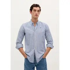 SCALPERS - CAMISA RAYAS CALAVERA CONTRASTE