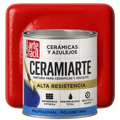 GENERICO - PINTURA CERAMICA AZULEJOS - 1-16 GALON ROJO CARMÍN