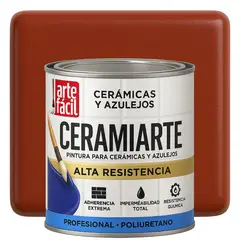 GENERICO - PINTURA CERAMICA AZULEJOS - 1-16 GALON ROJO ÓXIDO