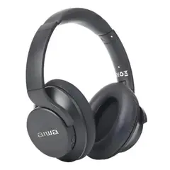 AIWA - Audifonos Bluetooth Over Ear Noise Cancelling AWKNC1090L Color Negro