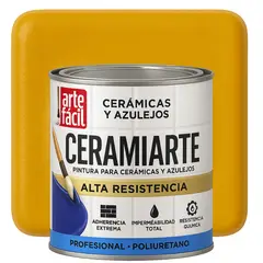 GENERICO - PINTURA CERAMICA AZULEJOS - 1-16 GALON AMARILLO MOSTAZA