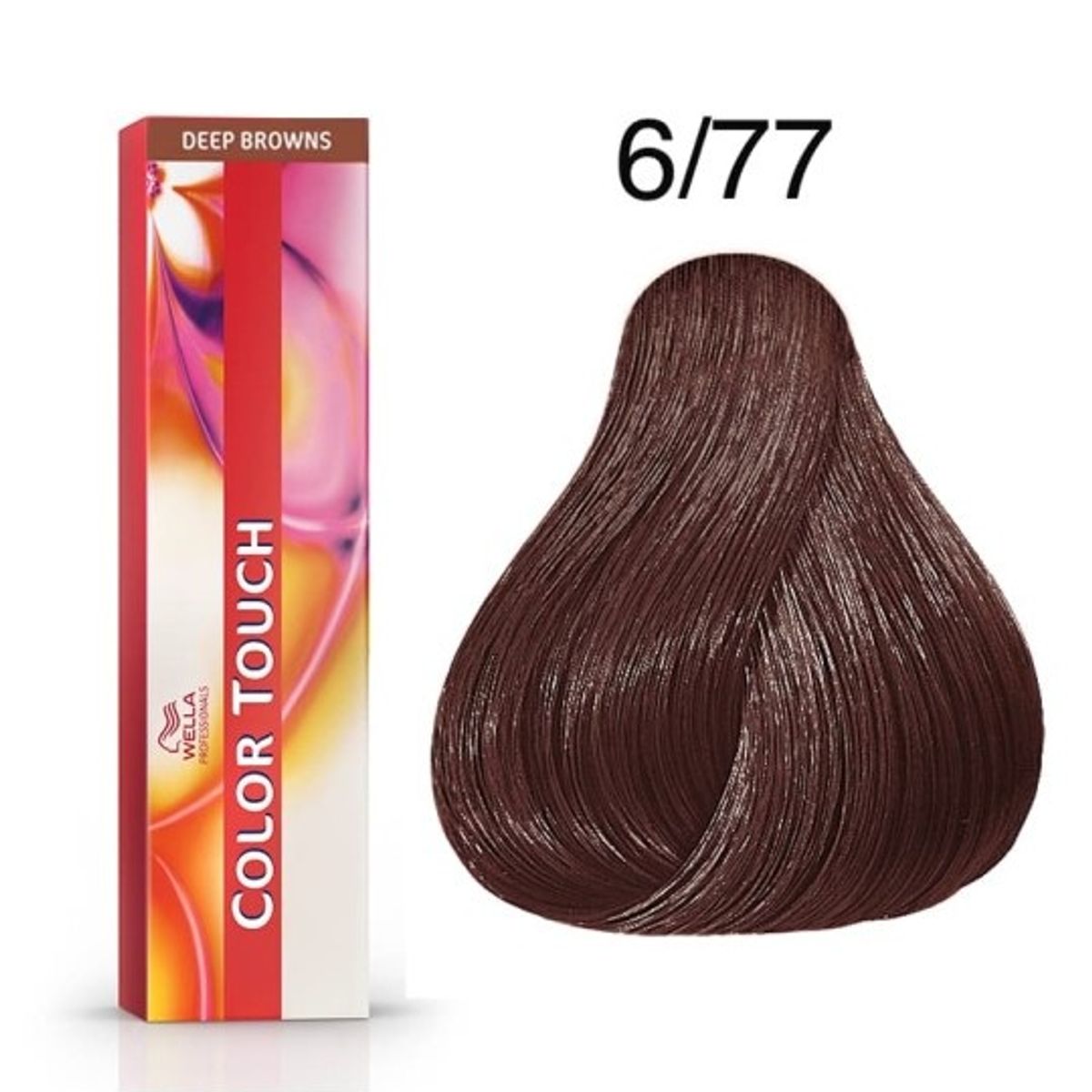 WELLA - Tinte Wella Color Touch 6.77 Rubio Oscuro Marron Intenso 60ml