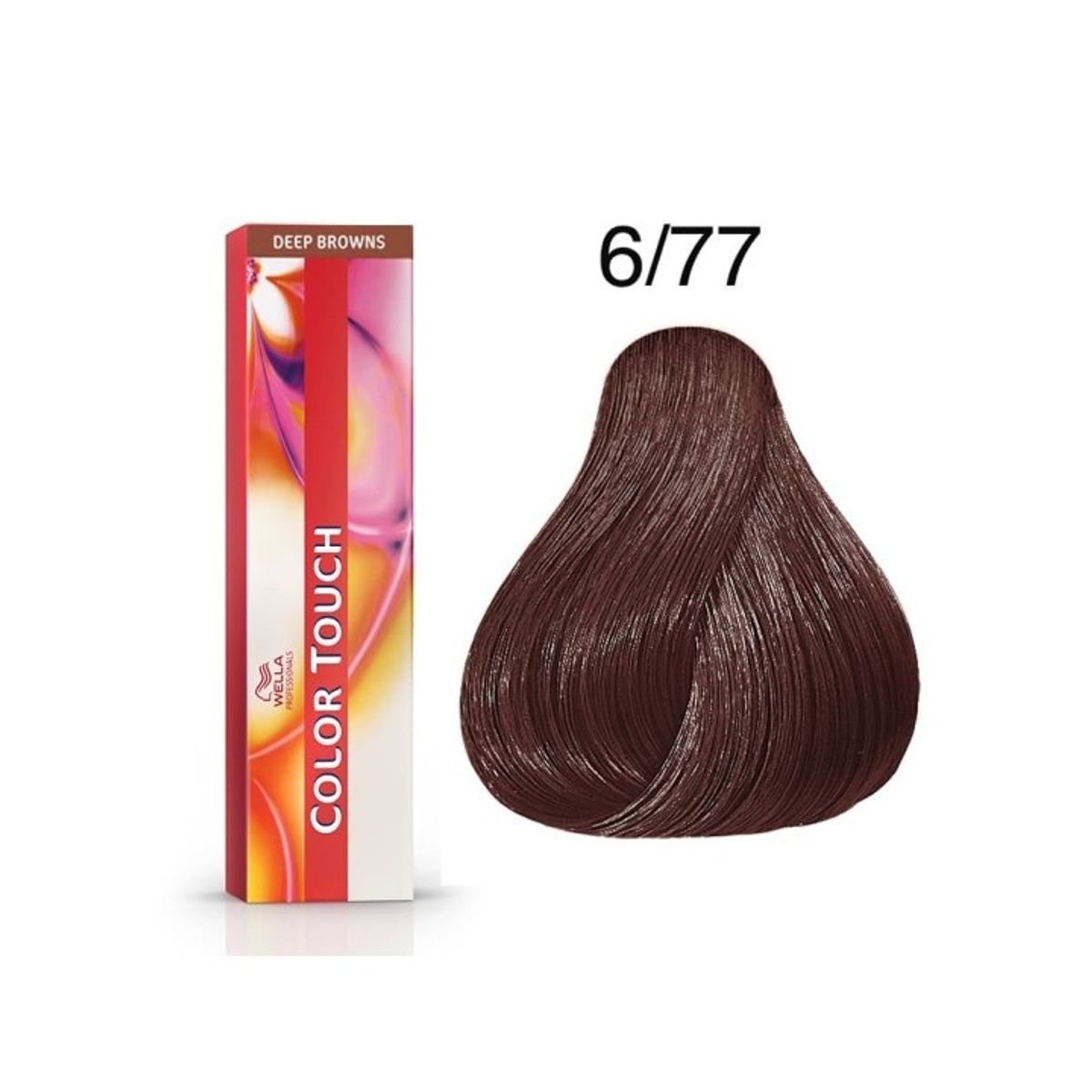 WELLA - Tinte Wella Color Touch 6.77 Rubio Oscuro Marron Intenso 60ml