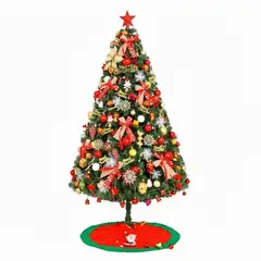 CRUSEC - Arbol De Navidad 180 cm Artificial Frondoso Con Accesorios