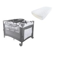 Cuna Más Colchón Playard Always Together Marengo