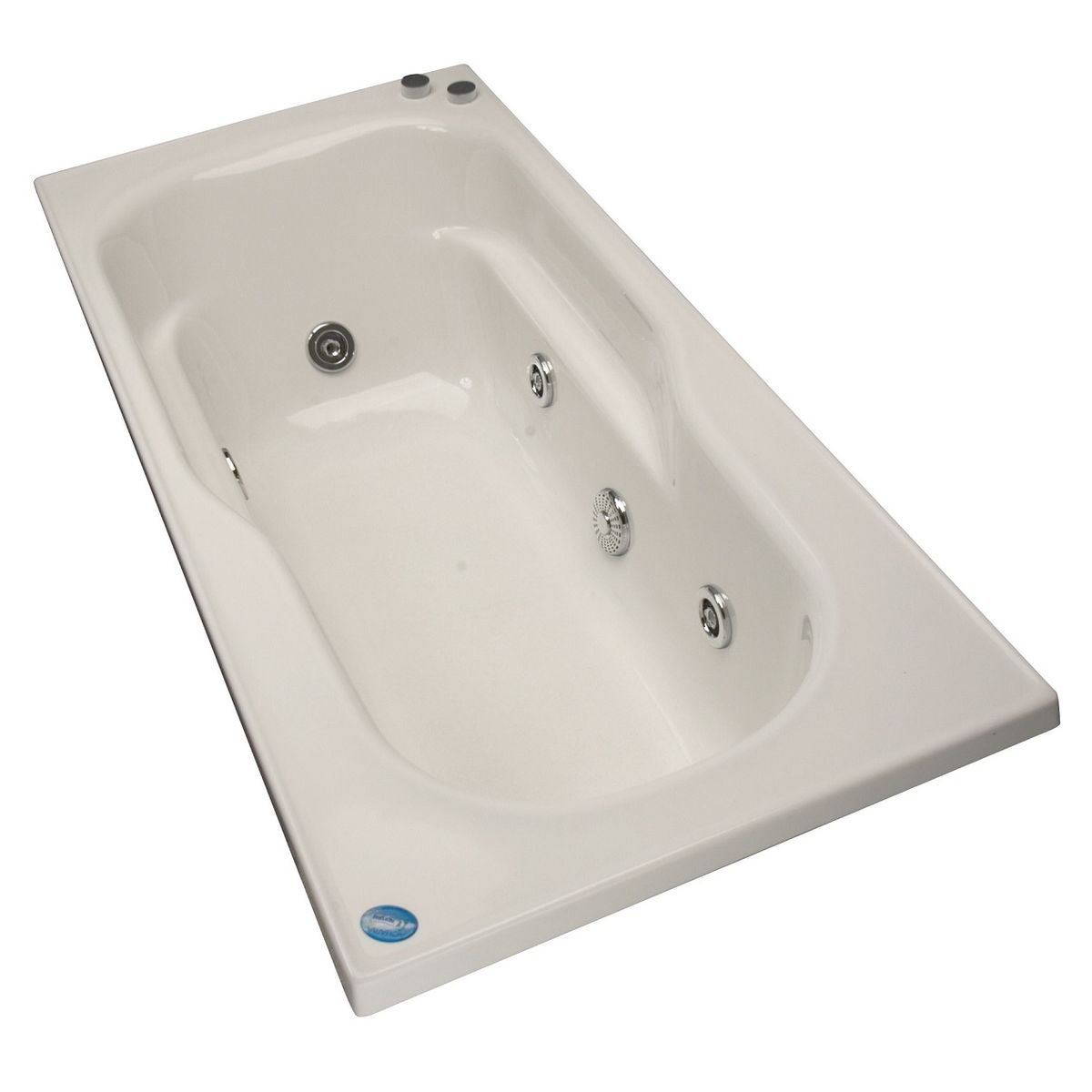 NORGLAS - Tina Hidromasajes Logic150x70 cm Izquierda para una persona