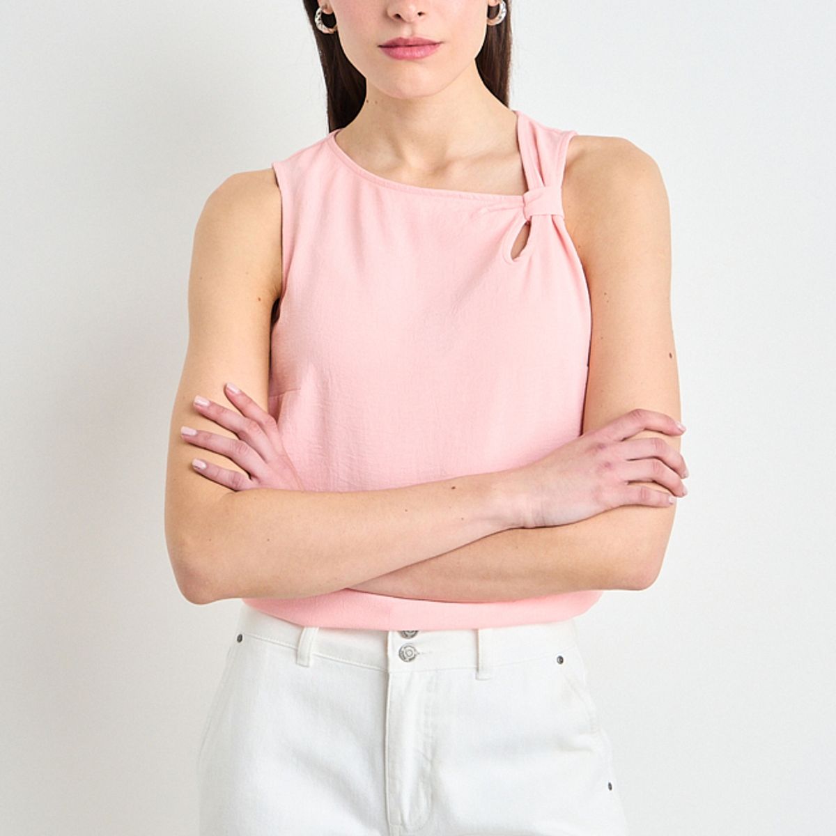 IO - Polera Lisa Mujer Rosa Io