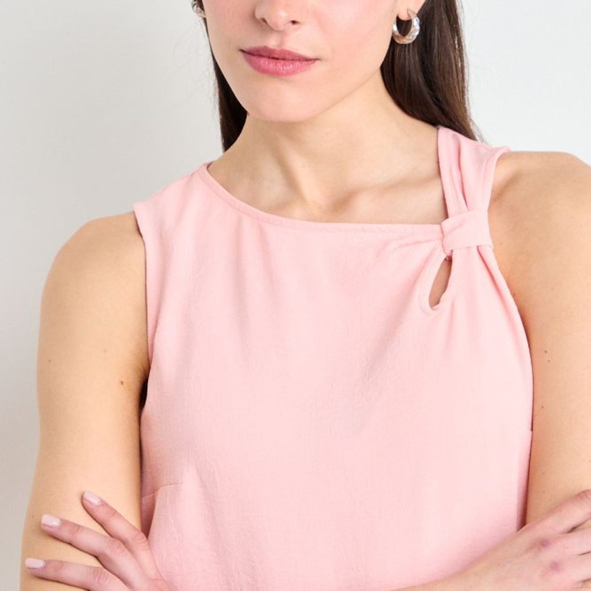 IO - Polera Lisa Mujer Rosa Io