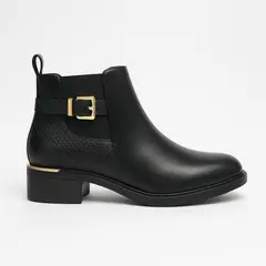 BOTELI - Botines para Mujer Negro Oficina N13