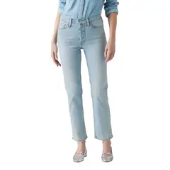 LEVIS - Jeans Mujer Wedgie Straight Celeste