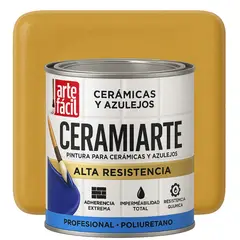 GENERICO - PINTURA CERAMICA AZULEJOS - 1-8 GALON AMARILLO SIENA