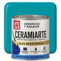 GENERICO - PINTURA CERAMICA AZULEJOS - 1-8 GALON AZUL TURQUESA
