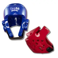 GENERICO - Cabezal Taekwondo WT TaeSó AZUL TALLA M