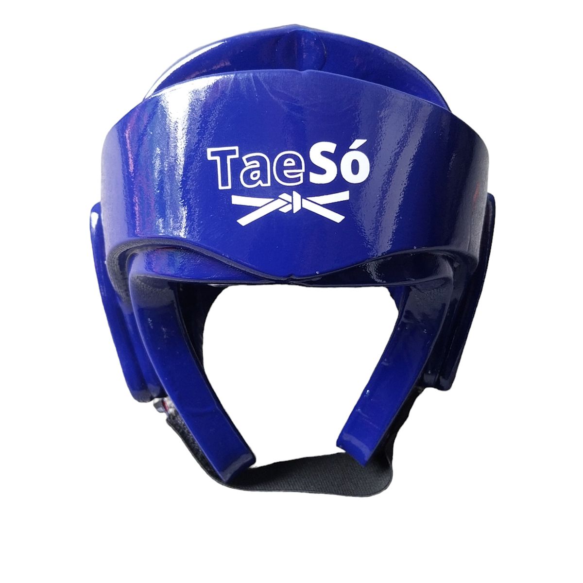 GENERICO - Cabezal Taekwondo WT TaeSó Kyorugi Grosor Extra AZUL TALLA M