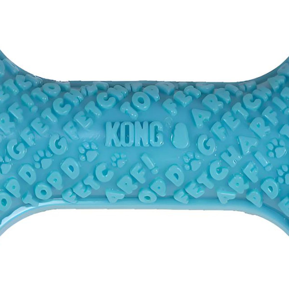 KONG - Kong Corestrength Bone M/ L Hueso Juguete Dental Con Textura Azul/verde