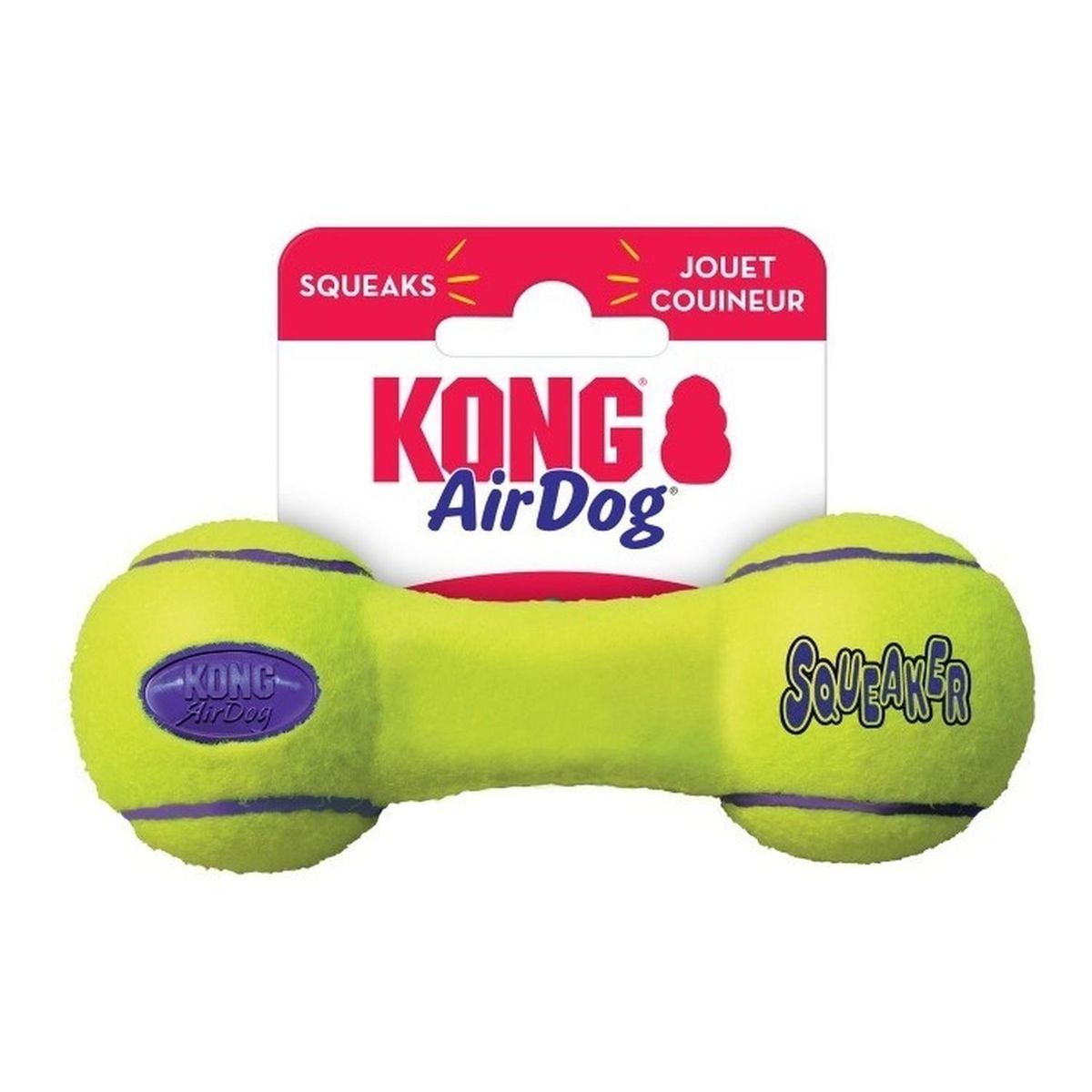 KONG - Kong Air Dog Squeaker Dumbbell Juguete Para Perros Talla S