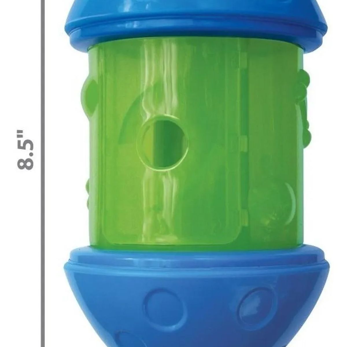 KONG - Juguete Dispensador De Comida Para Perro Grande Kong Spin It Verde