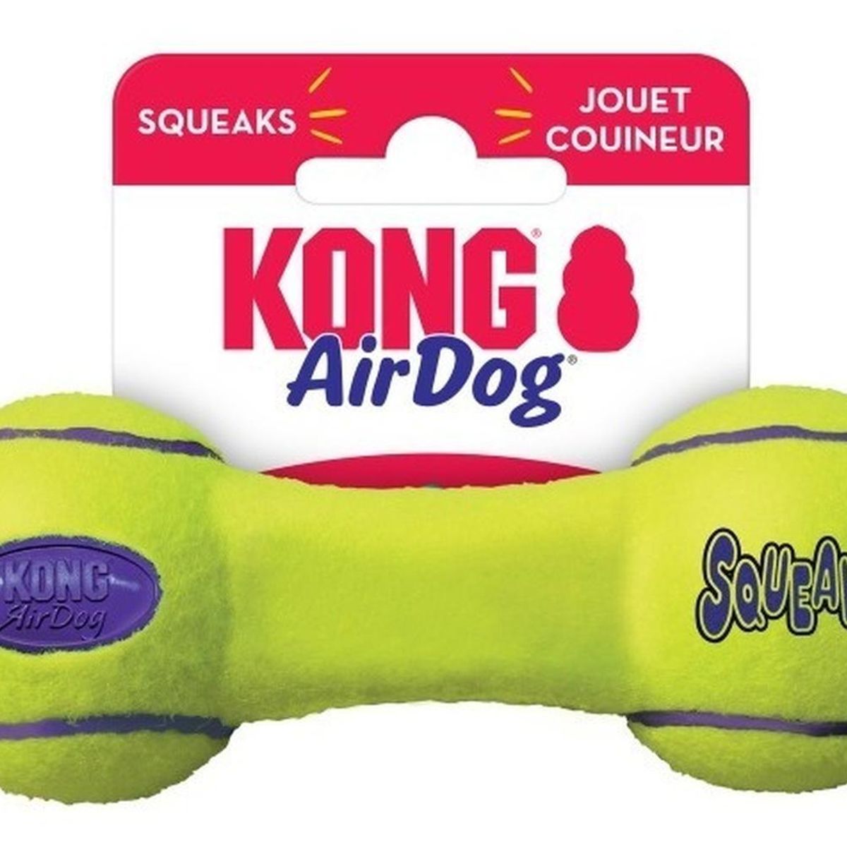 KONG - Kong Air Dog Squeaker Dumbbell Juguete Para Perros Talla M
