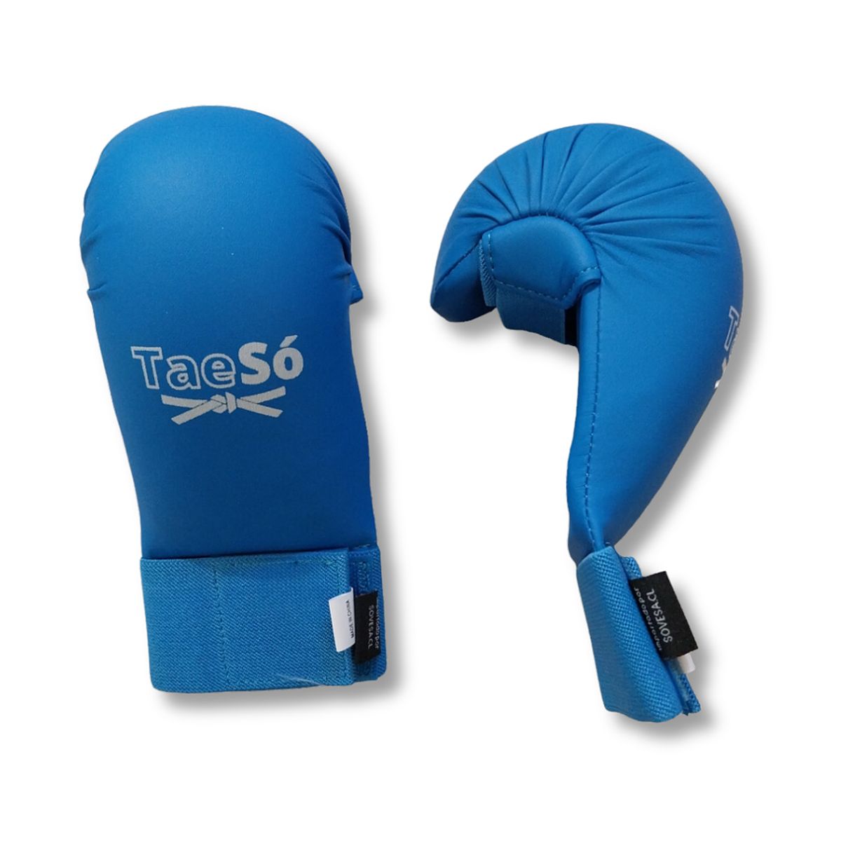 GENERICO - Guantillas de Karate TaeSó - Guantes AZUL TALLA XL