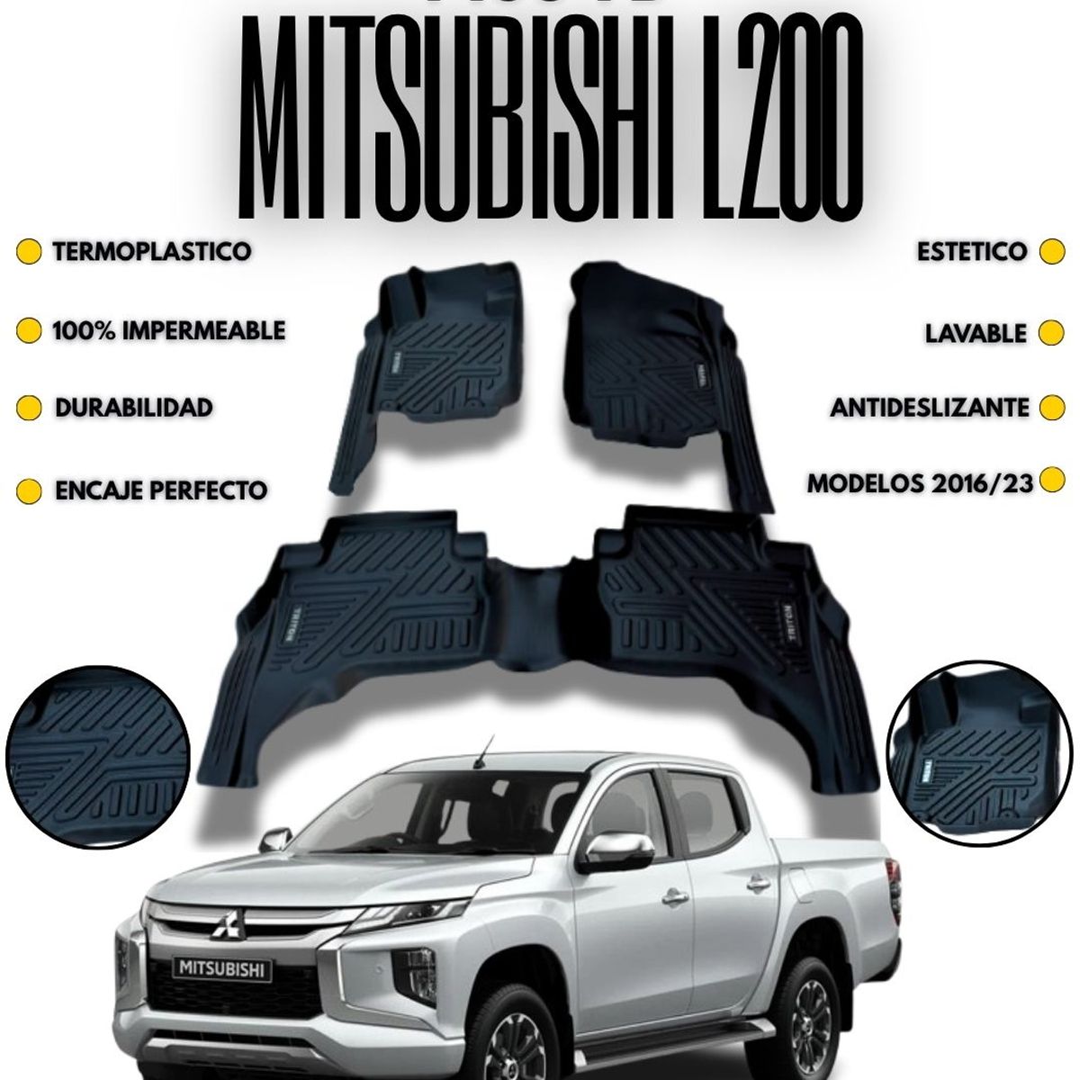 GENERICO - KIT PISO DE TERMOPLASTICO RIGIDO