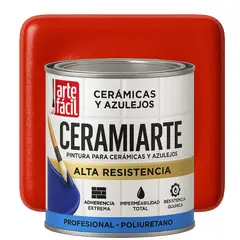 GENERICO - PINTURA CERAMICA AZULEJOS - 1-8 GALON ROJO FUEGO