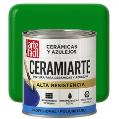 GENERICO - PINTURA CERAMICA AZULEJOS - 1-8 GALON VERDE MENTA INTENSO
