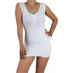 LIKE SHOP - Camiseta Polera Interior Reductora Sin Costura Musculosa 961