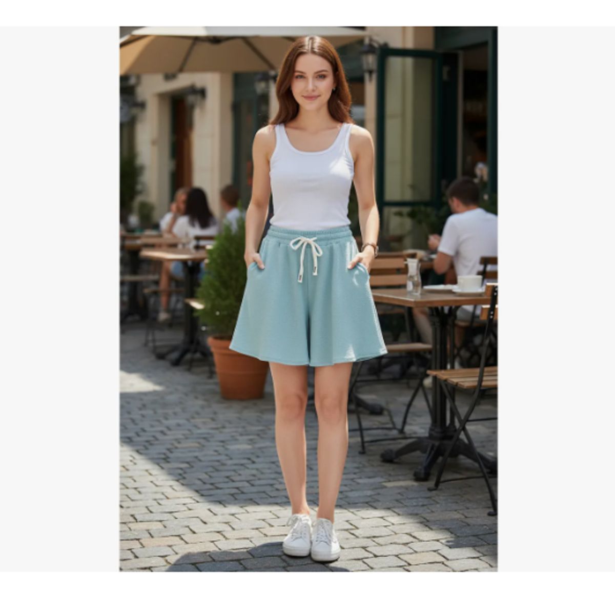 AGW - Pack 3 Short Viscosa Mujer Colores Surtidos