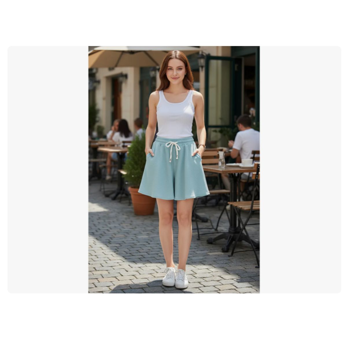 AGW - Pack 3 Short Viscosa Mujer Colores Surtidos