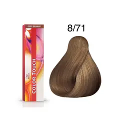 WELLA - Tinte Color Touch 8.71 Rubio Claro Marron Cendre 60ml