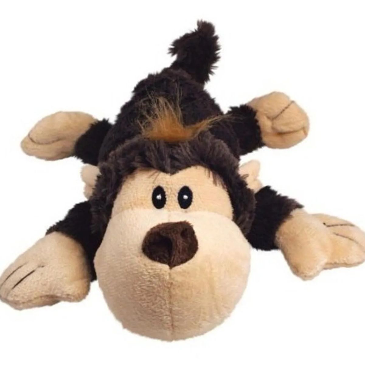 KONG - Juguete Para Perro Peluche Kong Cozie Squeaks Sonido Talla M - Marron - Mediano